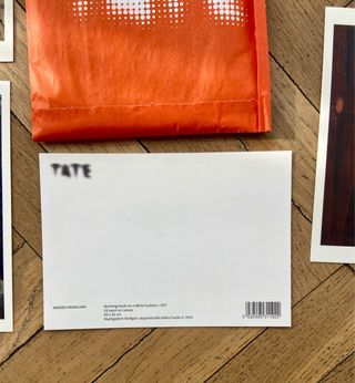 5 Postales Modigliani Tate Londres