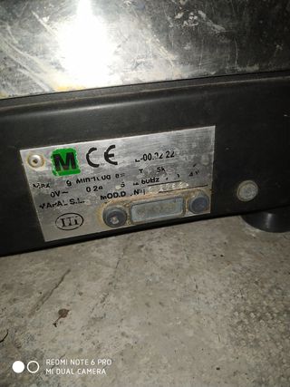 Bascula Balanza Igarra Mapal