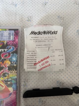 Nintendo Switch Rosso/Blu/Arancione