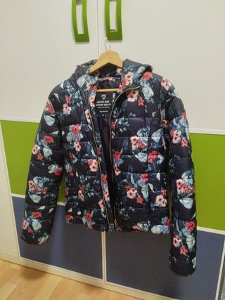 Chaqueta floral mujer