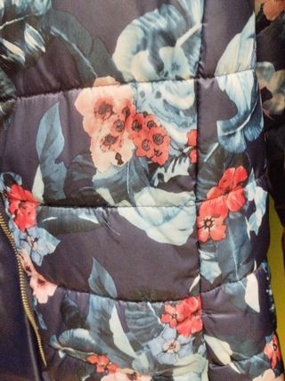 Chaqueta floral mujer