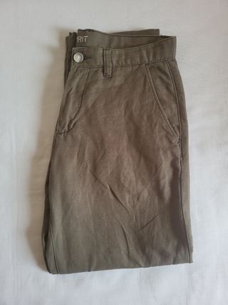 Pantalones Esprit Hombre Marrón
