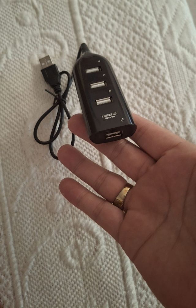 Hub USB 2.0 4 Portas