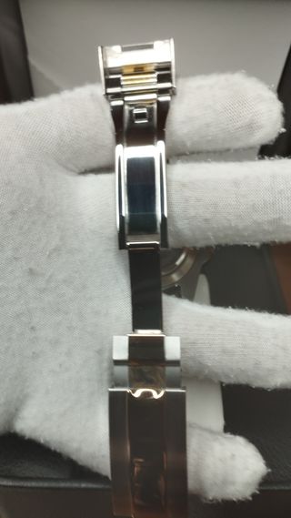 Reloj Seiko Mod GMT Rootbeer Oro Rosa Marrón Negro