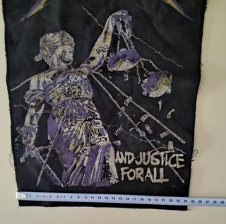 Metallica And Justice For All Parche