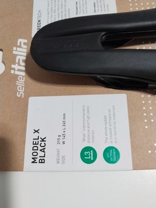 OPORTUNIDAD! ESTRENAR!
SILLÍN Bici Selle Italia