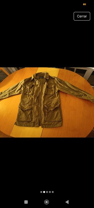 Chaqueta Verde Caqui Mujer Stradivarius