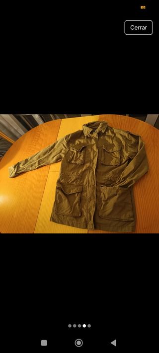 Chaqueta Verde Caqui Mujer Stradivarius