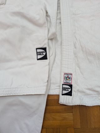 Judogui Green Hill Kimono Judo Blanco
