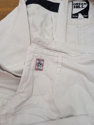 Judogui Green Hill Kimono Judo Blanco
