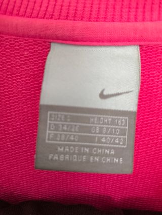 Chándal Nike Rosa y Marrón 