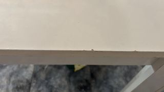 Mesa de comedor blanca