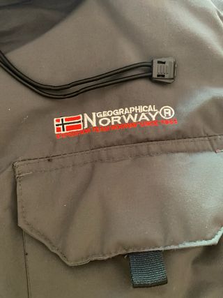 Chaqueta Geographical Norway Talla L Gris