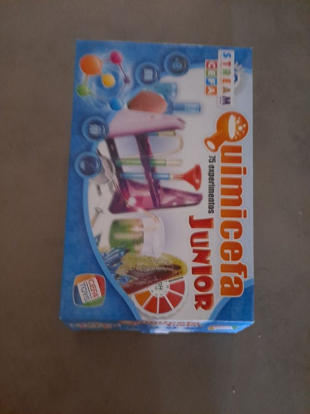 Quimicefa Junior - Kit Experimentos Ciencia
