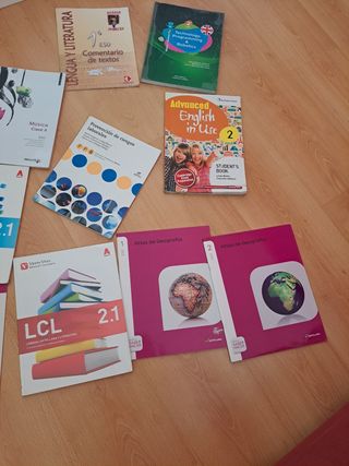 Libros texto 2 Eso