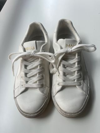 Zapatillas blancas MNG niño