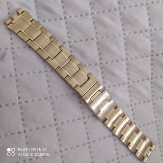 Correa Swatch Metálica Dorada Original