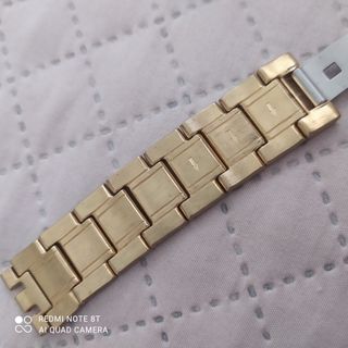 Correa Swatch Metálica Dorada Original