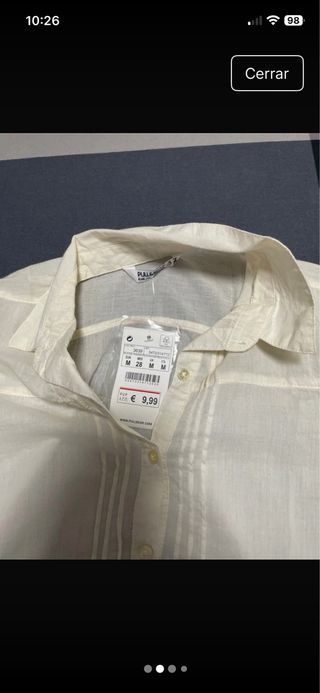 Camisa Pull&Bear blanca sin estrenar