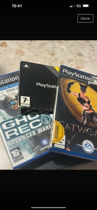Juegos PS2: Ghost Recon, Catwoman