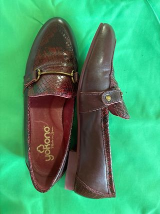 Zapatos Yokono Mujer color burdeos