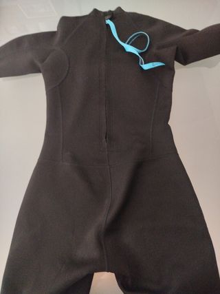 Neopreno surf mujer Olaian negro 1,5 mm