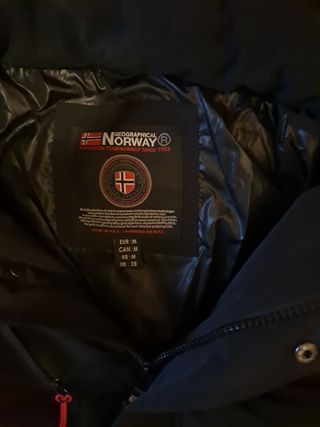 Cazadora Geographical Norway Negra T.M
