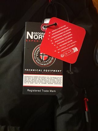 Cazadora Geographical Norway Negra T.M
