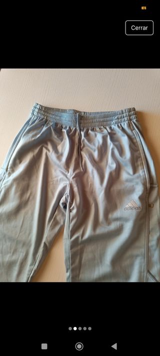 Pantalón chándal Adidas azul mujer Talla M