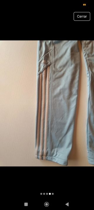 Pantalón chándal Adidas azul mujer Talla M