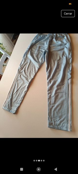 Pantalón chándal Adidas azul mujer Talla M