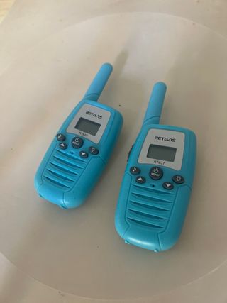 Walkie Talkies Niños Retevis RT637 Azul