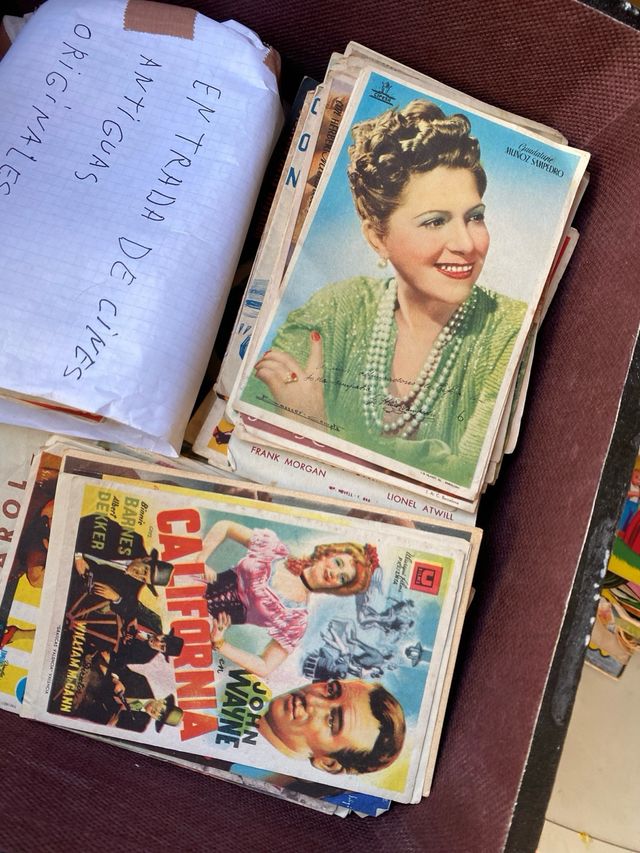 Entradas cine antiguas