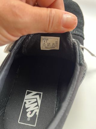 Vans Classic 36 Zapatillas Negras
originales 