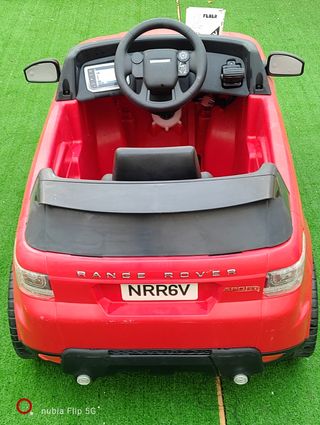 Coche infantil Range Rover Feber rojo