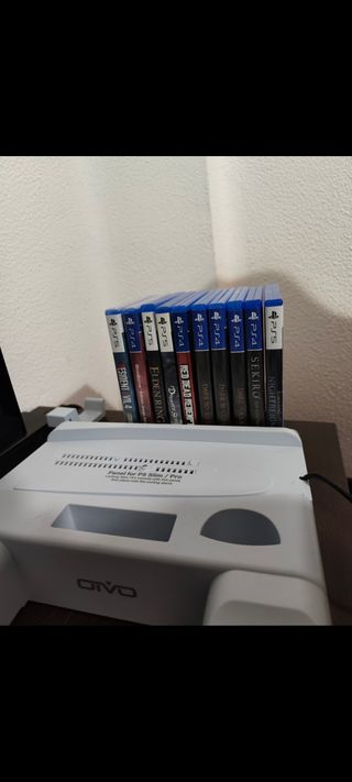 Ps5 Fat + Mando Scuf + Juegos + Soporte