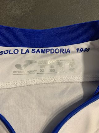 Sampdoria anno 2016/2017. Perfetta. taglia XL