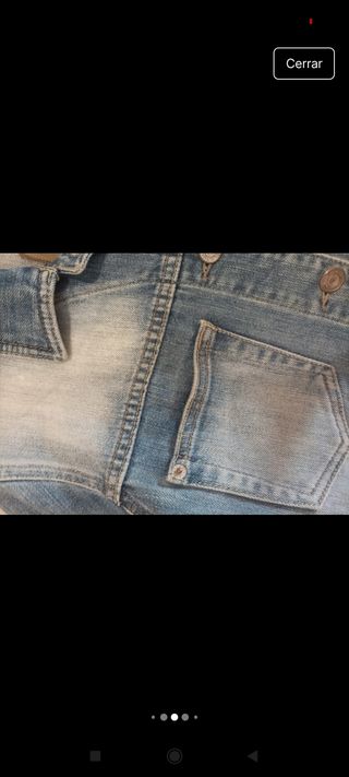 Cazadora vaquera Massimo Dutti Talla 38