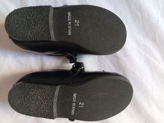 Zapatos Petit Shoes, talla 21 Negros Niña