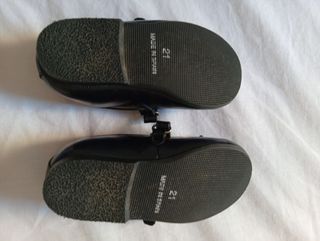 Zapatos Petit Shoes, talla 21 Negros Niña