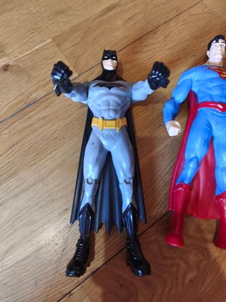 Muñecos Superhéroes Batman, Superman, Wonder Woman