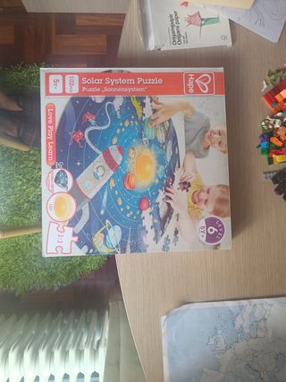 Puzzle Hape Sistema Solar 102 Piezas 5+