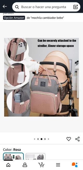 Mochila cambiador bebé LAND