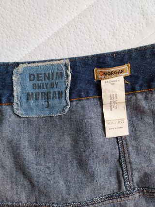 Falda vaquera Morgan.