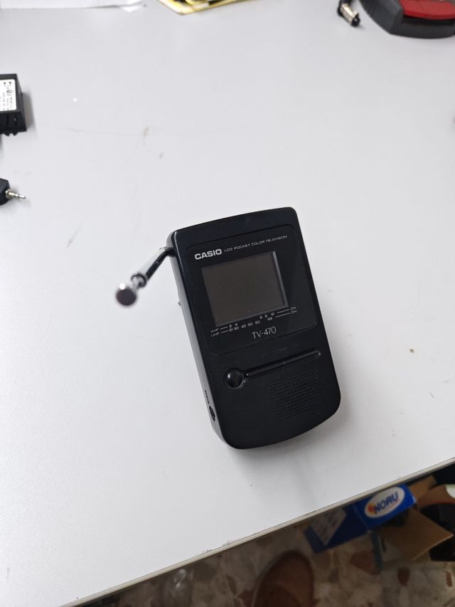Televisor Casio TV-470 Vintage LCD