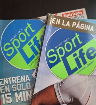 Cuatro revistas SportLife