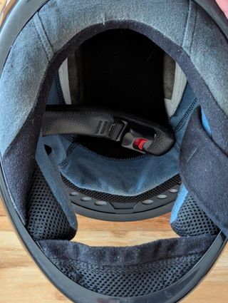 Casco Agv Kinetic Azul y Negro Talla L