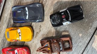 Camión y coches Cars de metal