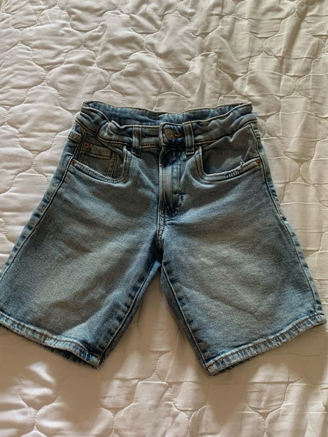 Pantalón corto vaquero niño