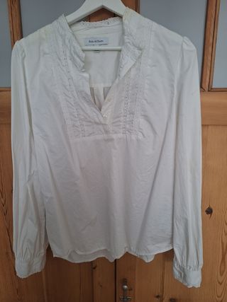 Camisa Pedro del Hierro Algodón con Puntilla